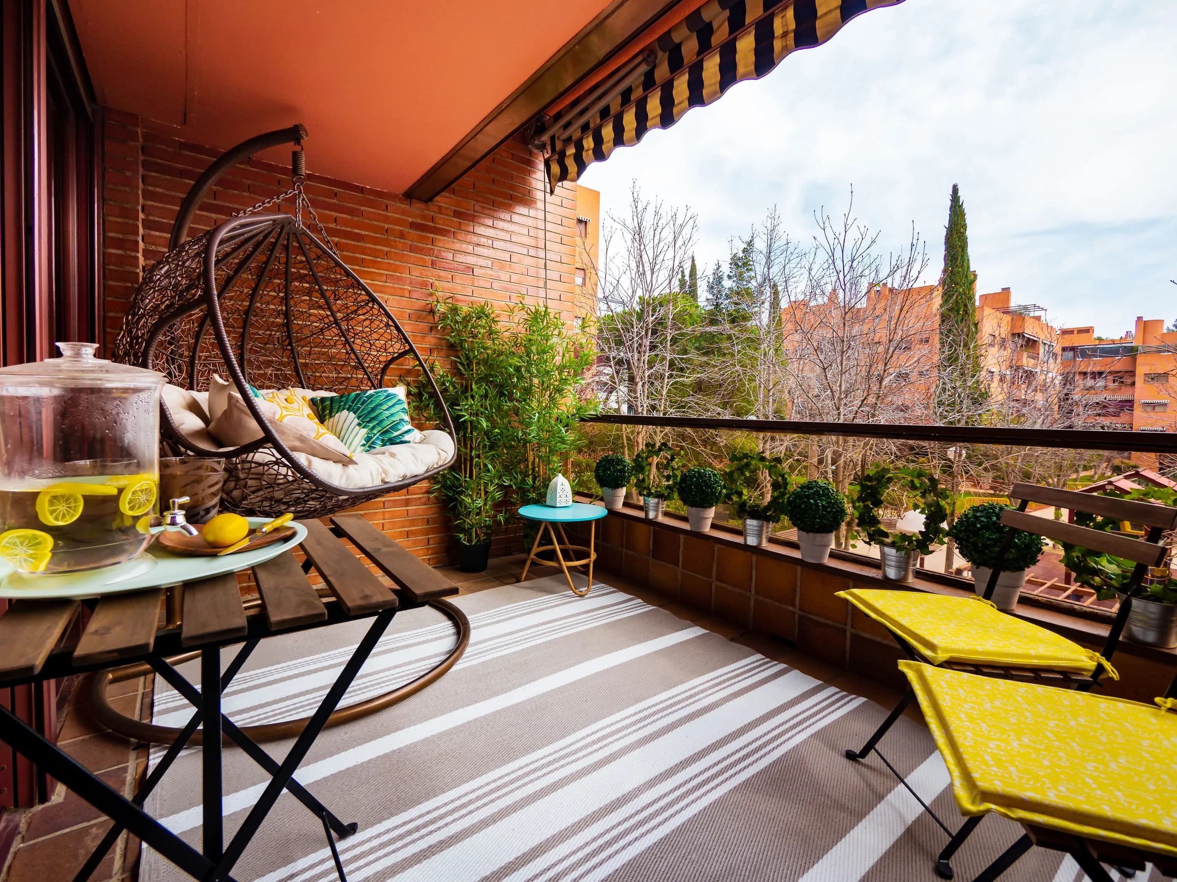 Ático con terraza en Ruzafa — Terraza