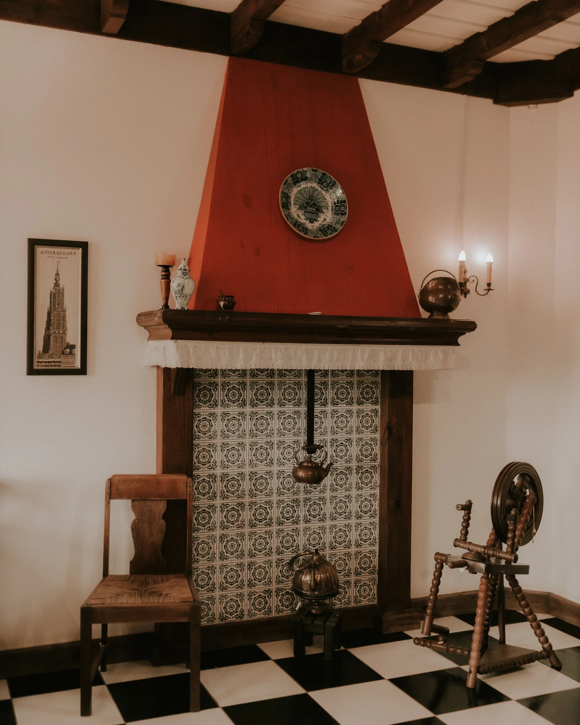 Casa de pueblo en el casco medieval — Salón